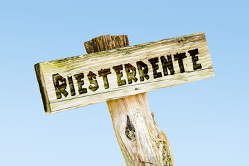 Schild 329 - Riesterrente