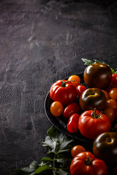 Fresh, ripe tomatoes