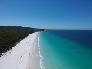 Looking down the coast