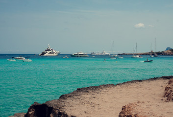 Obraz premium Cala Conta ibiza