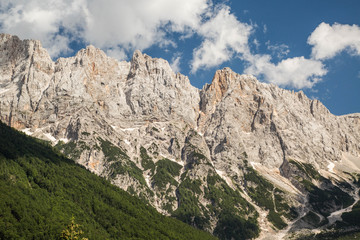 Fototapeta na wymiar Jülische Alpen