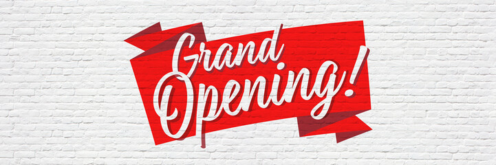 Grand opening !