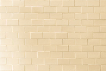Porcelain tile texture patterned wall background light yellow cream beige color