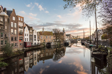 Obraz premium Beautiful Rotterdam in Holland