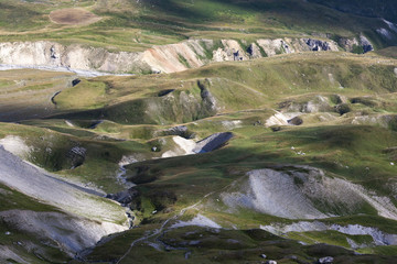 Vue des dolines du Mercantour