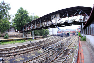 Freight train tracks