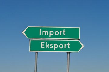 Eksport - import