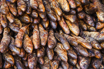 Dry Fish for sale in the Asian Market