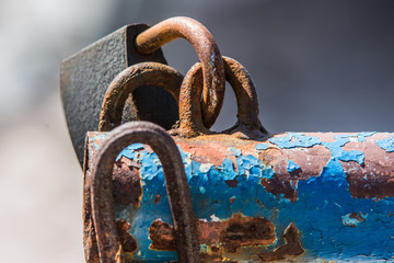 Rusty lock