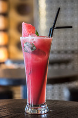 Watermelon cocktail refreshment