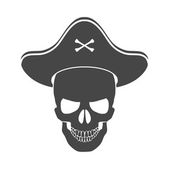 Sea pirate emblem, Pirate icon