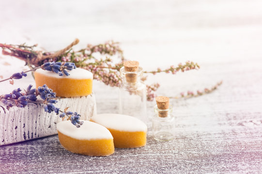 Homemade calisson sweets