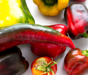 The vegetable Pepper.