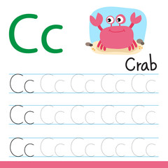 crab drawing line vector design