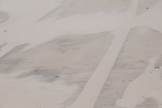 Spur im Sand