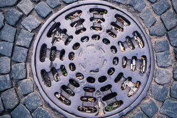 Garbage on the streets