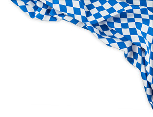 bavaria flag oktoberfest empty isolated  background with copy space bavarian german germany culture...