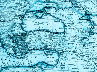 古地図　トルコ　