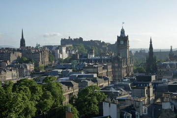Cityscape of Edinburgh, Scotland