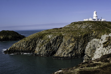 Fototapeta na wymiar Cliff top with Lighthouse