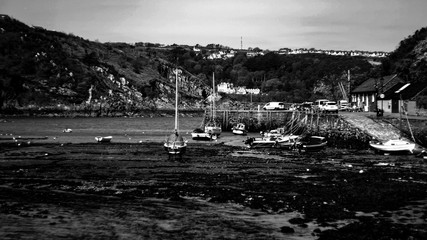 Low tide Fishguard Lower Town