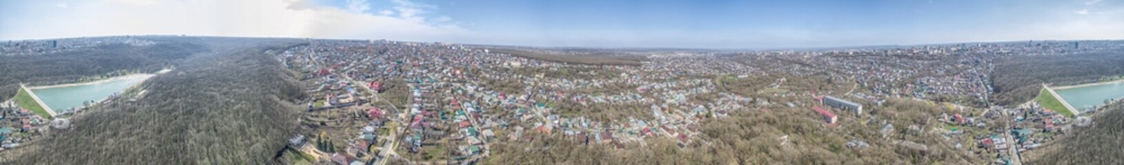 Square of the city of Stavropol. Russia