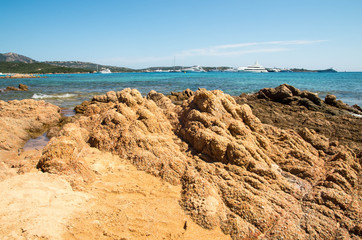 La plage de Reina Bianca en Sardaigne