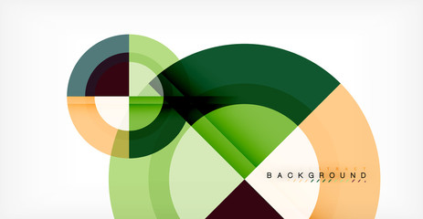 Obraz premium Vector circle abstract background