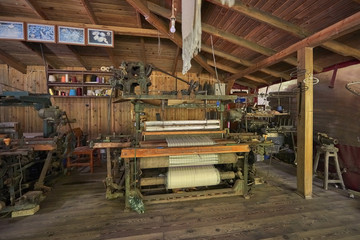 Small rural silk production plant, Turkey, Taurus Mountains 