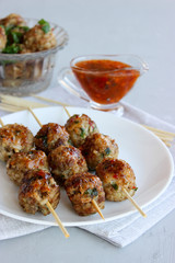 Meatballs with meat