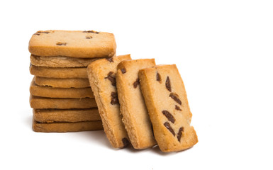 double biscuits isolated