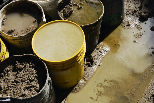 contaminated soil