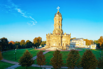 Obraz premium Russian Church in Dubrovitsy in Podolsk city Moscow Russia