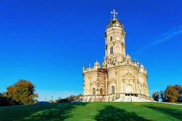 Fototapeta premium Russian Church in Dubrovitsy near Moscow Podolsk city Russia