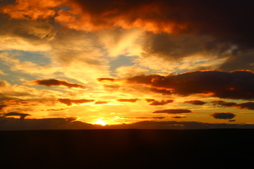 Obraz premium Cielos Patagonicos