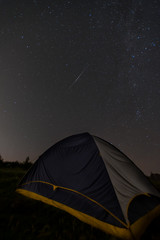 Shooting star camping