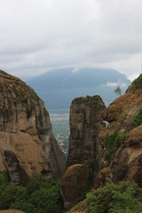 Meteora rocks near Kalabaka, Greece