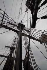 Vieux gréement à Douarnenez