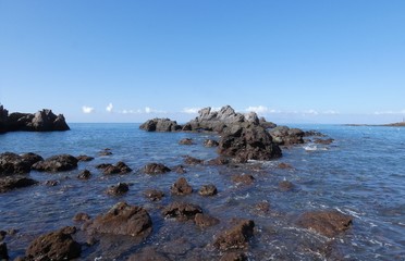 Fototapeta na wymiar Costa rocosa Tenerife