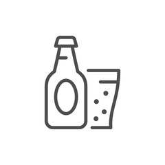 Drink line icon