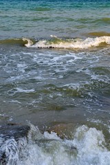 Sea during the surf