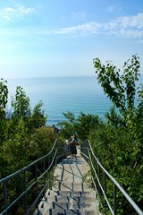 Odessa,  Odessa Oblast / Ukraine July 23 2018: Road to the sea