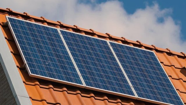 Solarpanels Dach