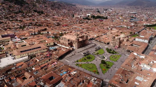 CUSCO Aerial, Peru 