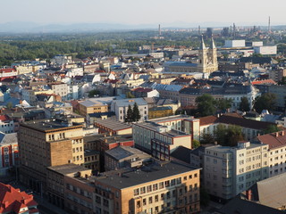 Panorama miasta Ostrava Czech Republic
