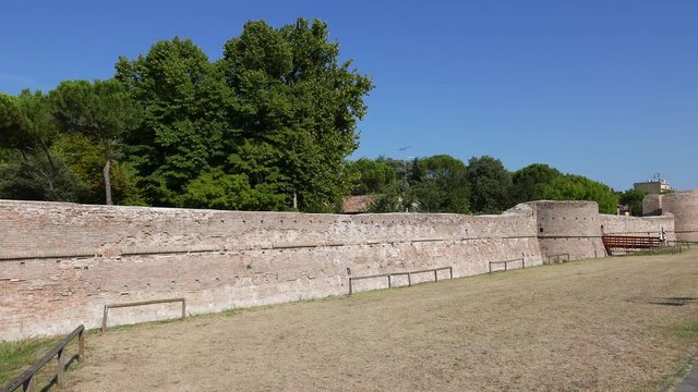 The Brancaleone Fortress built by the Republic of Venice italy