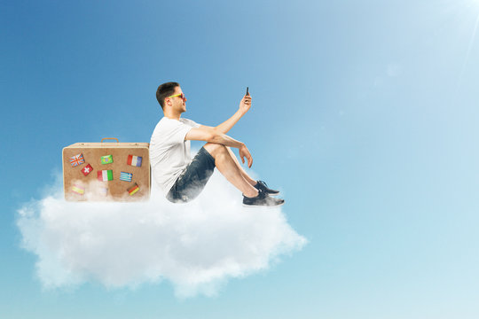 Dream and travel concept
