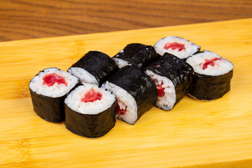 Delicious tuna rolls