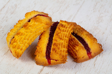 Delicious sweet shortbread