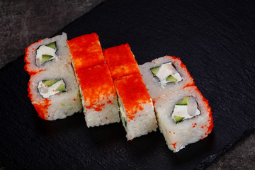 Japanese roll with crab